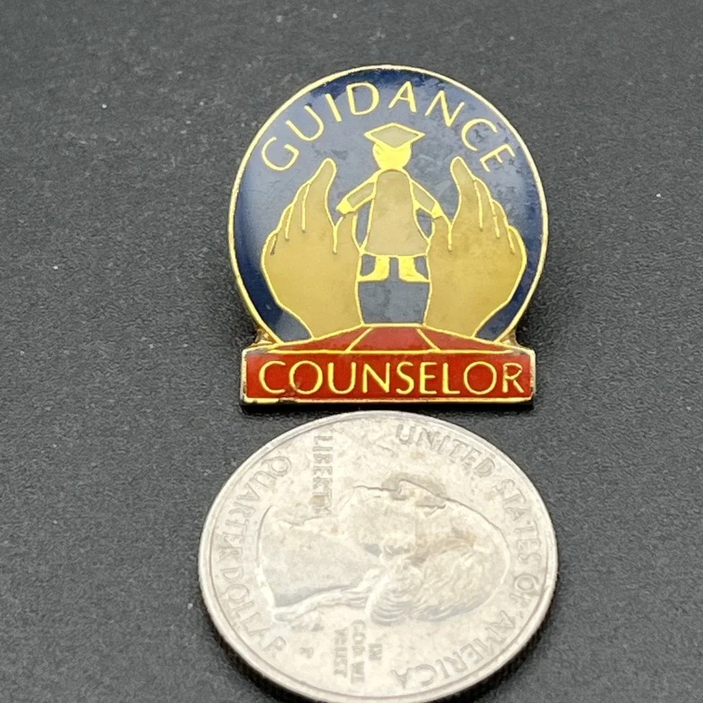 Guidance Counselor Education Lapel Hat‎ Pin